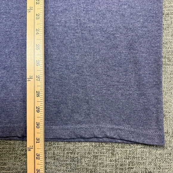 Y2K Nike T Shirt Men's XL Blue Spell Out Logo Silver Tag Vintage Athletic - Picture 7 of 7